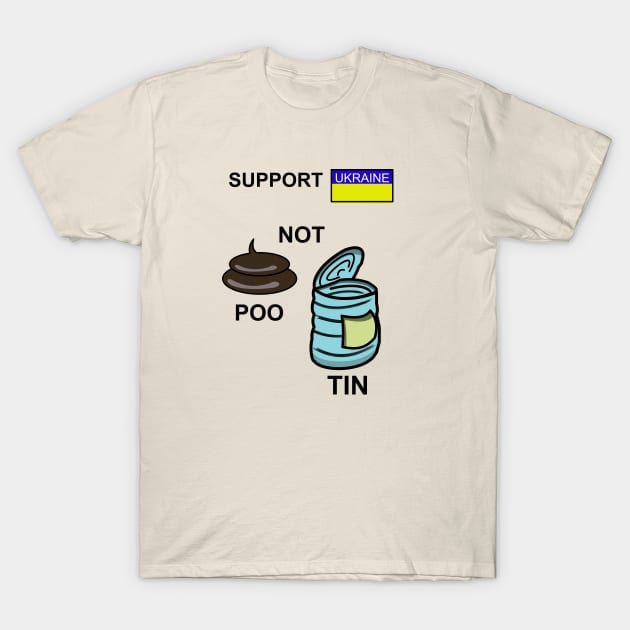 Support Ukraine T-Shirt by BishBashBosh